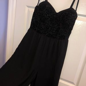 Black jumpsuit